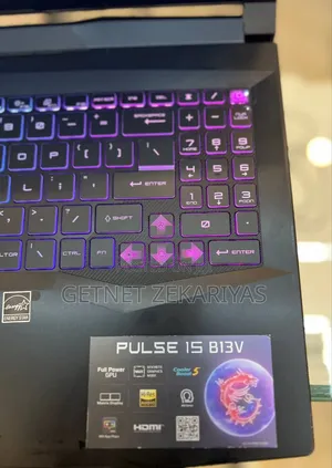 New Laptop MSI Pulse GL76 16GB Intel Core I7 SSD 1T