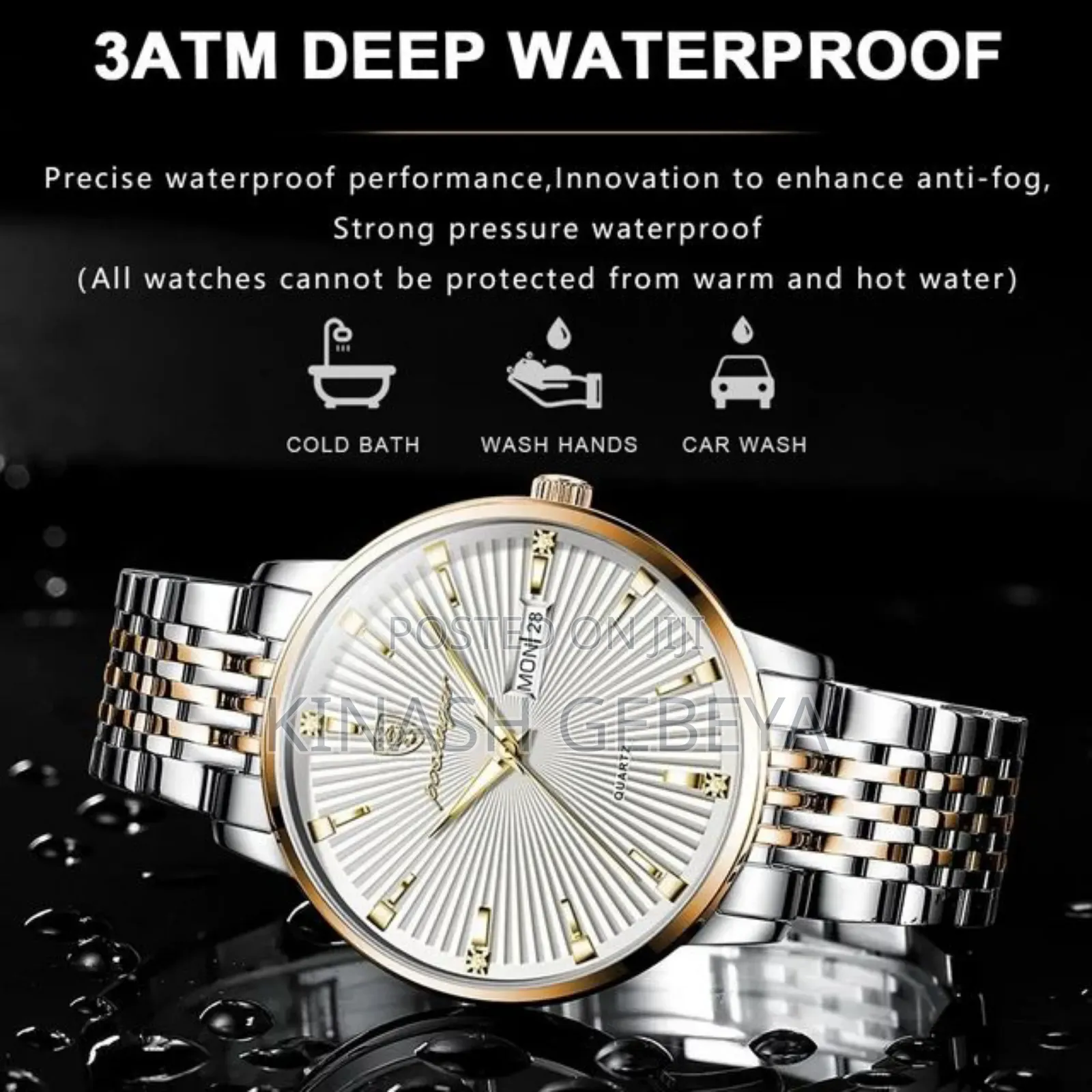 Poedagar Luxury Water Proof Mens Watch