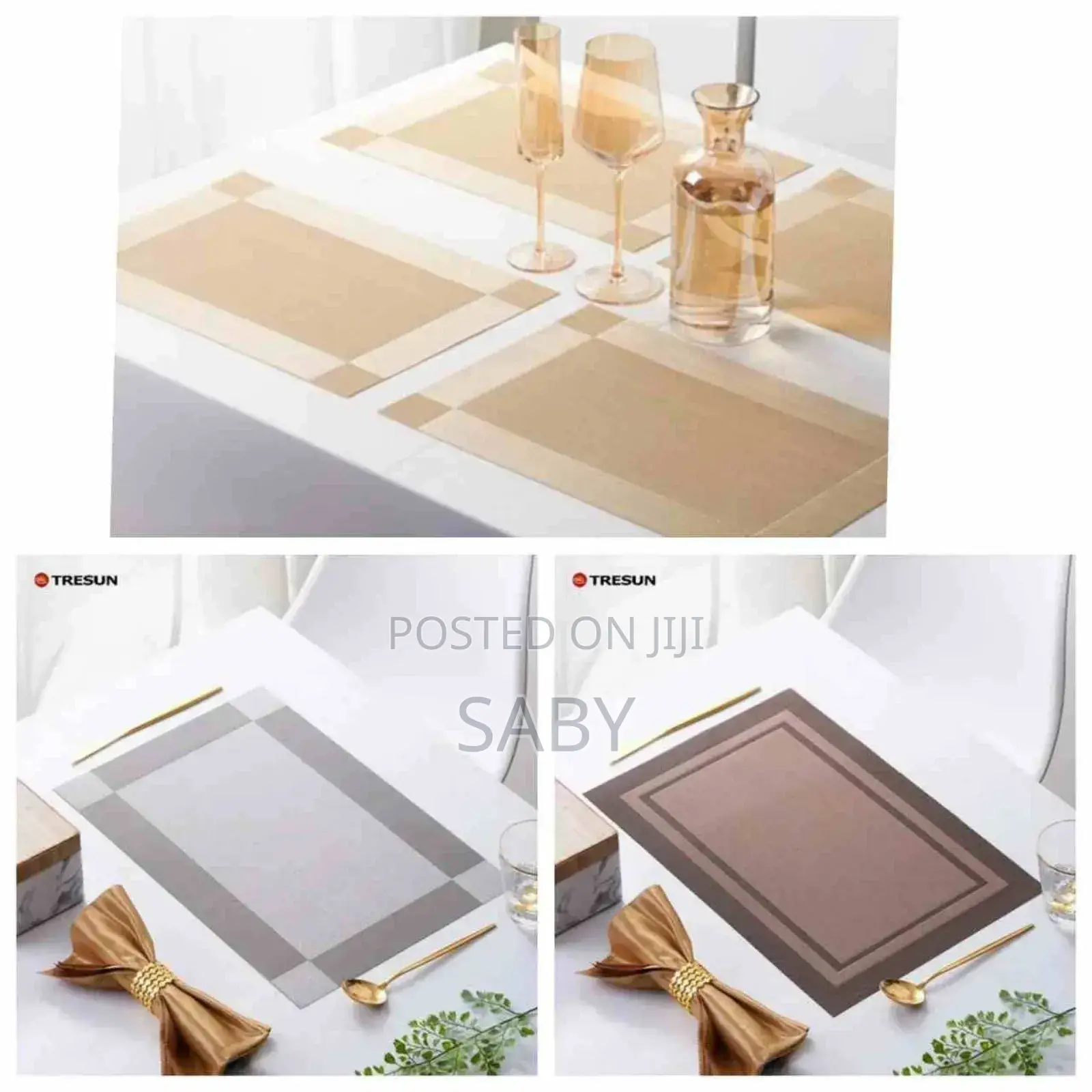6pctable Place Mat