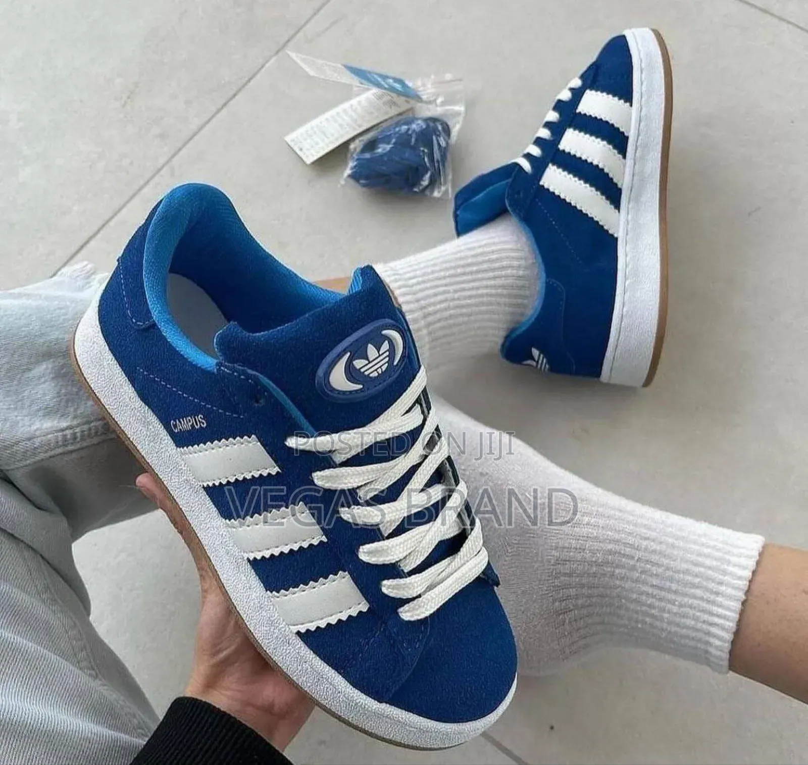 Adidas Cumpas 00s Blue Woman's Super Master Quality Shoes