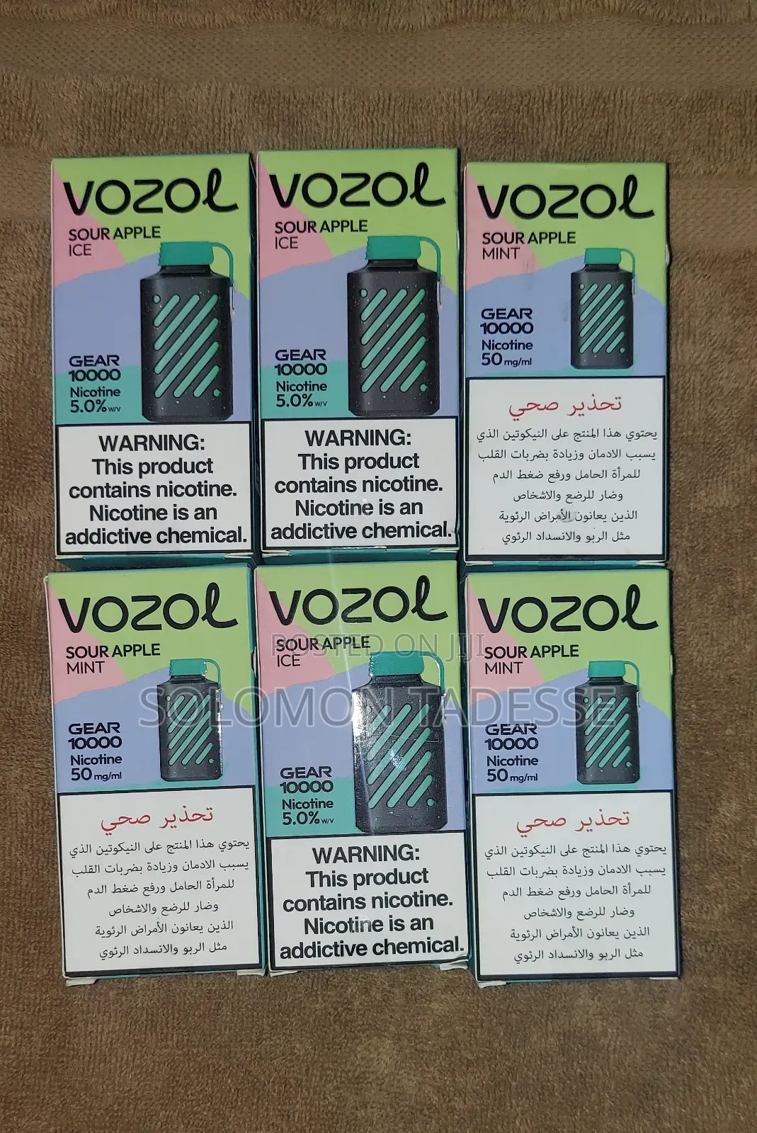 Vozol 10000puff Vape With Different Flover