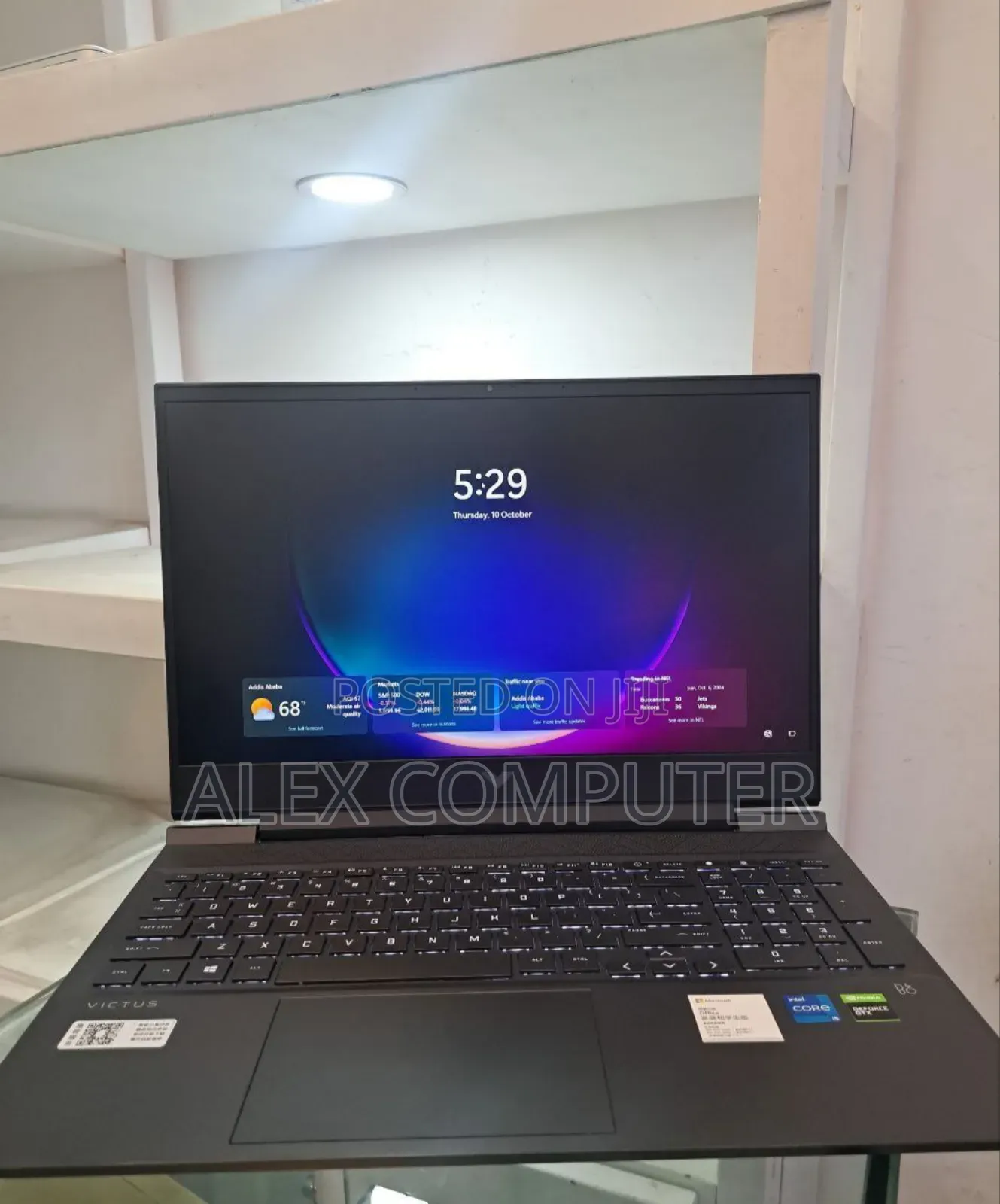 New Laptop HP Victus 15 16GB Intel Core I5 SSD 512GB