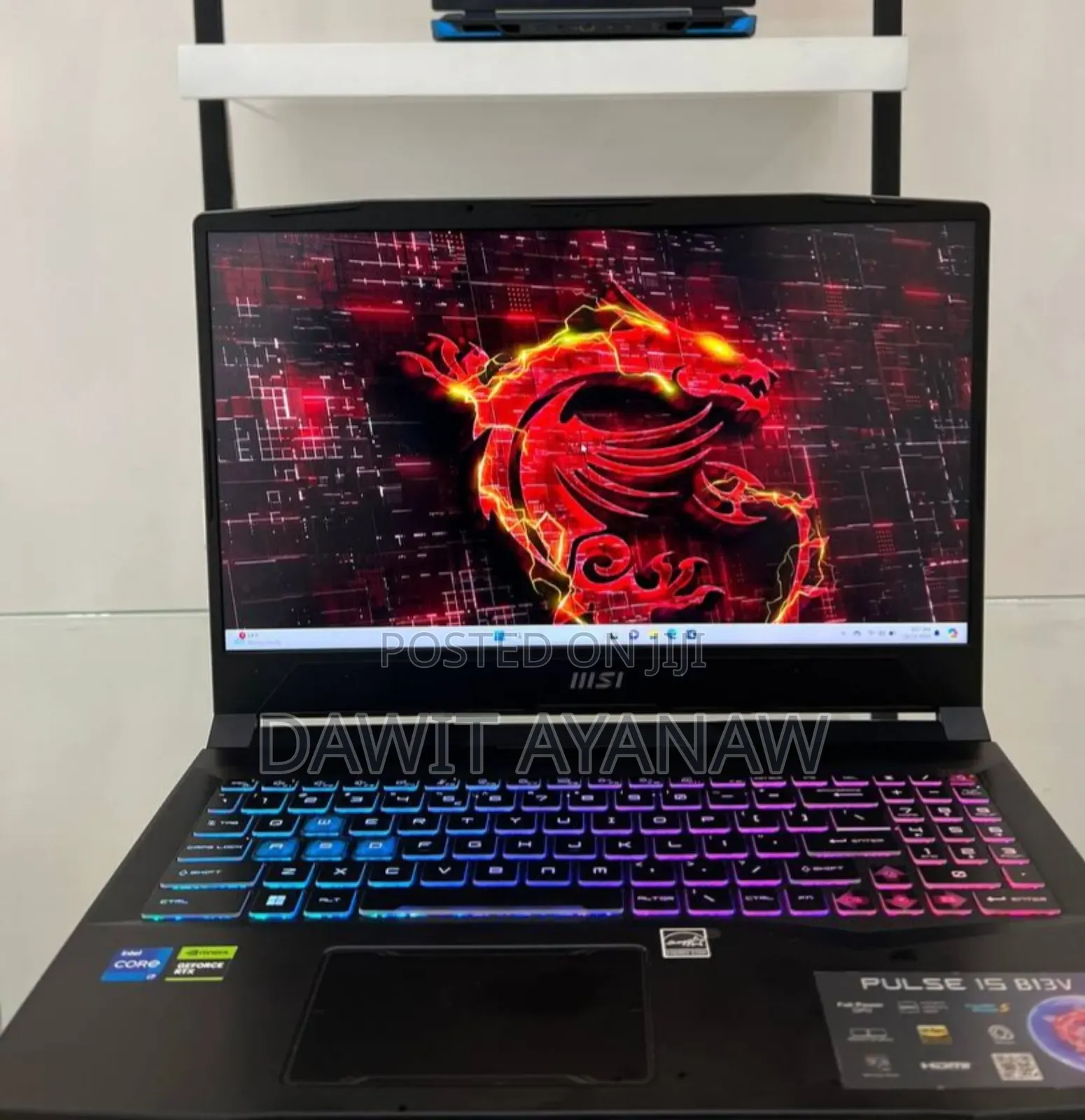 New Laptop MSI 16GB Intel Core I7 SSD 1T