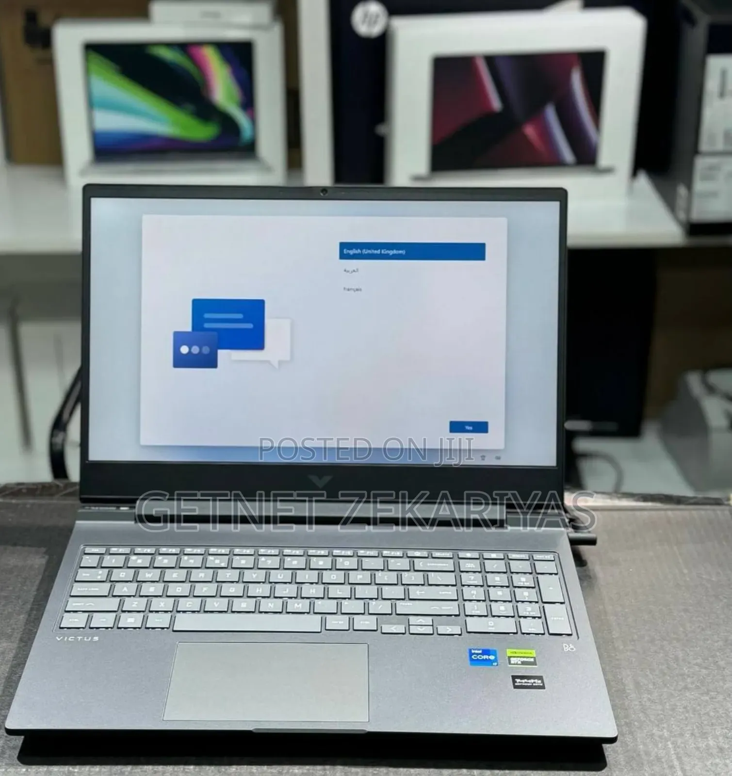 New Laptop HP Victus 16 16GB Intel Core I7 SSD 1T