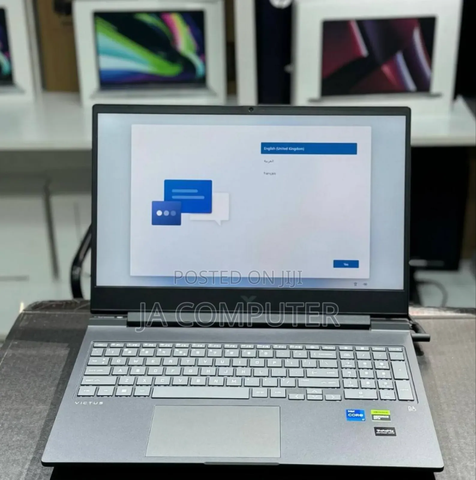 New Laptop HP Victus 16 16GB Intel Core I7 SSD 1T