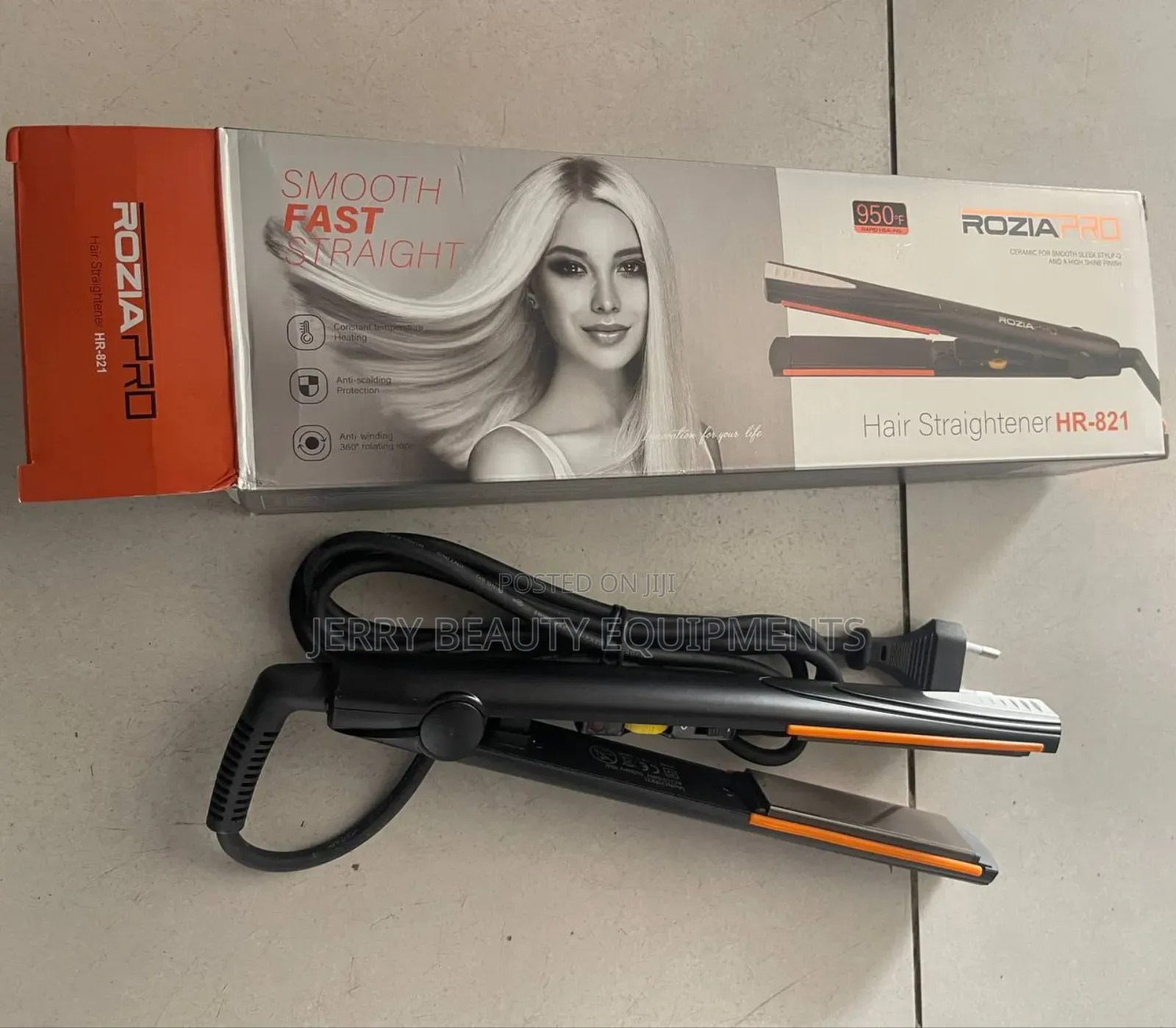 Rozia Pro Hair Straightener (Paystera)
