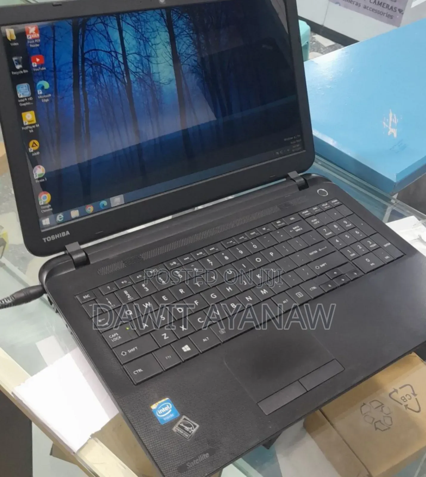 New Laptop Toshiba 4GB Intel Core 2 Quad HDD 500GB