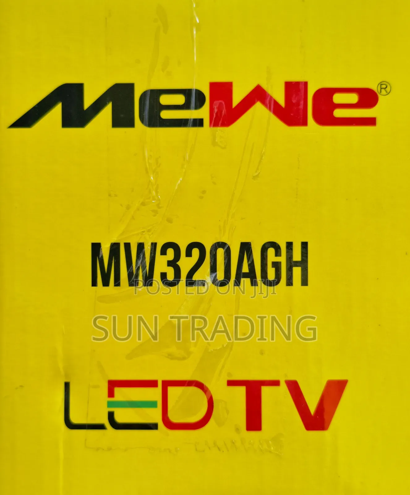 Mewe 32 Led Double Glass Television | 2024