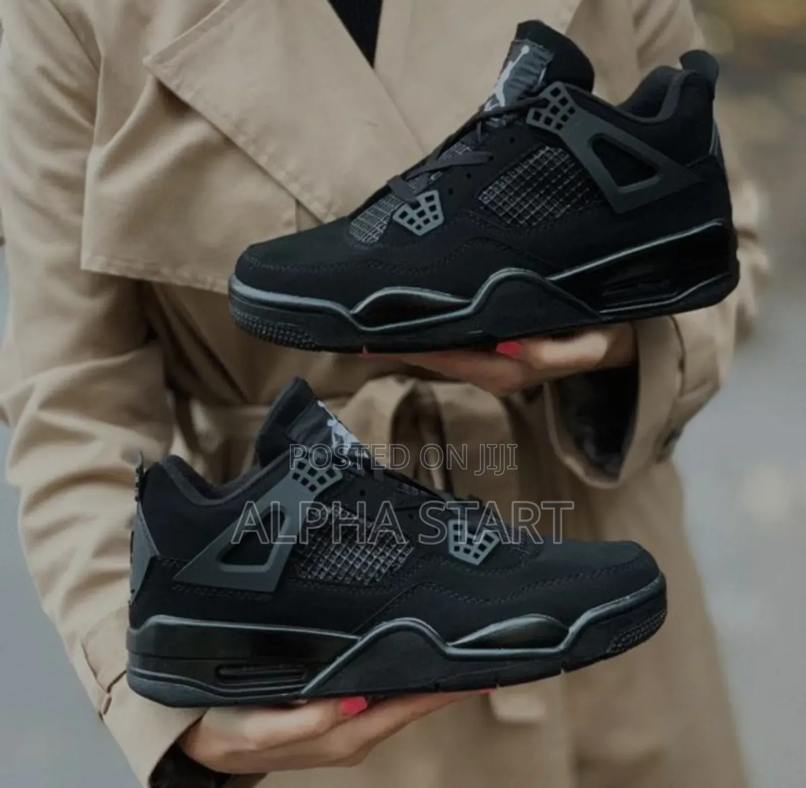Jordan 4 Black Good Quality Snaeker