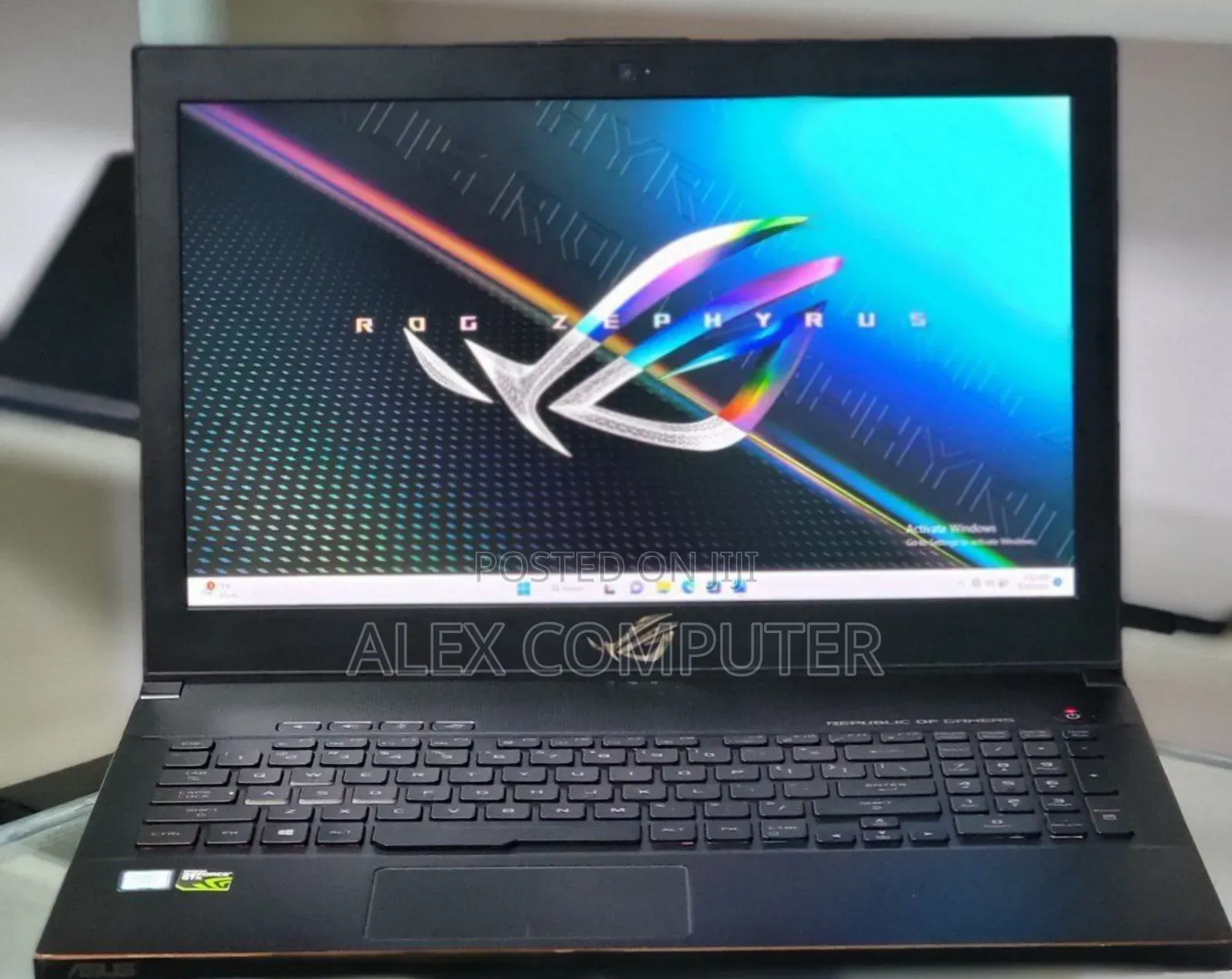 New Laptop Asus ROG Zephyrus G15 16GB Intel Core I7 SSD 512GB