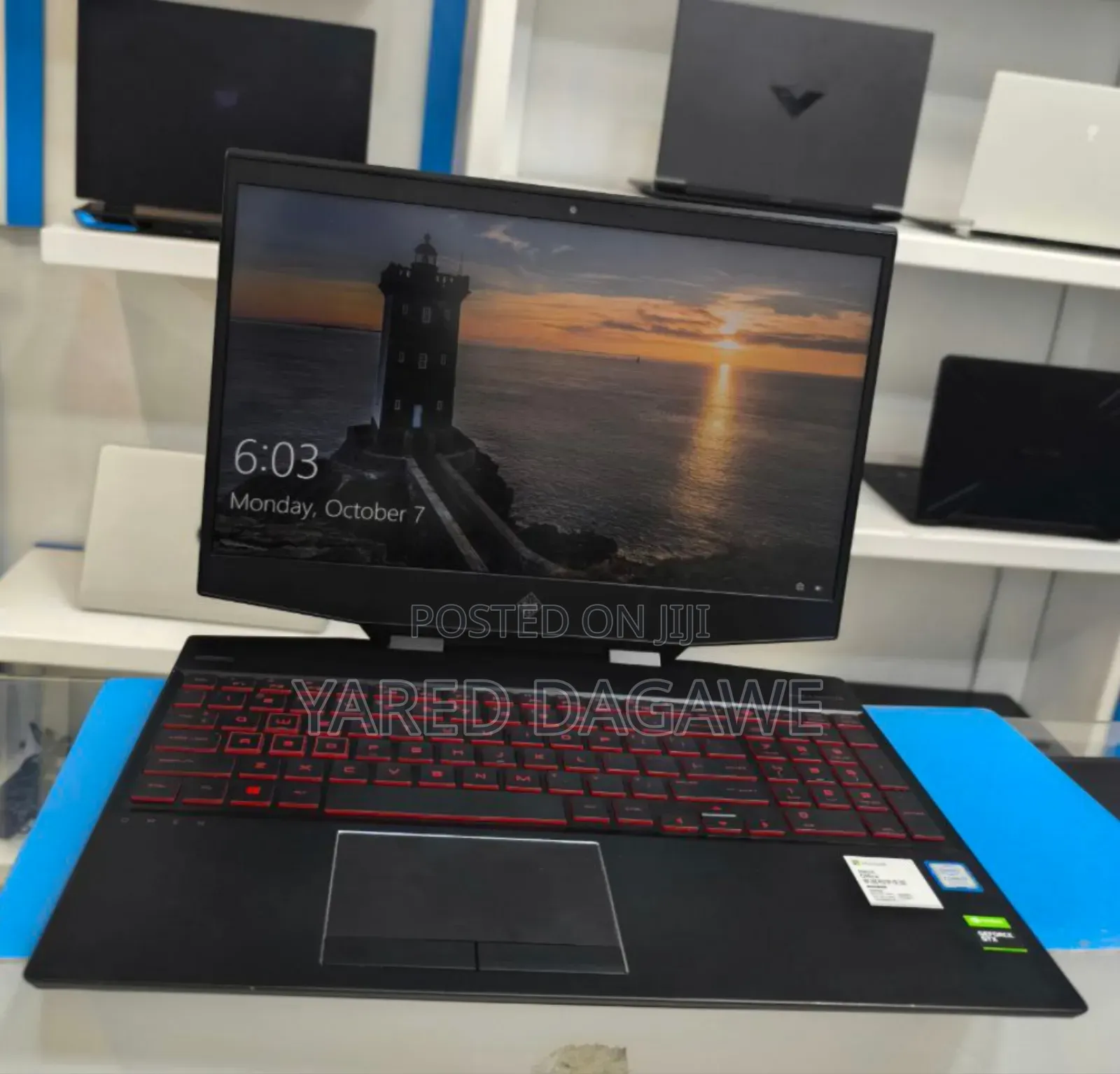 New Laptop HP Omen 15 16GB Intel Core I7 SSD 512GB