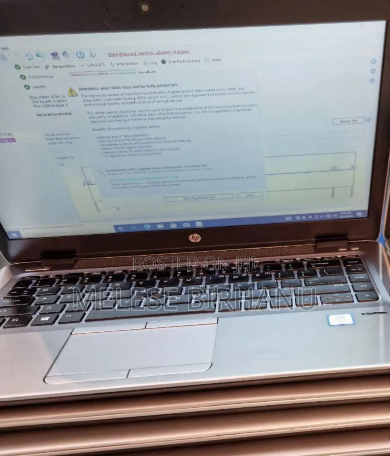 New Laptop HP 8GB Intel Core I5 HDD+SSD 256GB