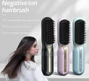 Photo - Portable Hair Starightner Brush