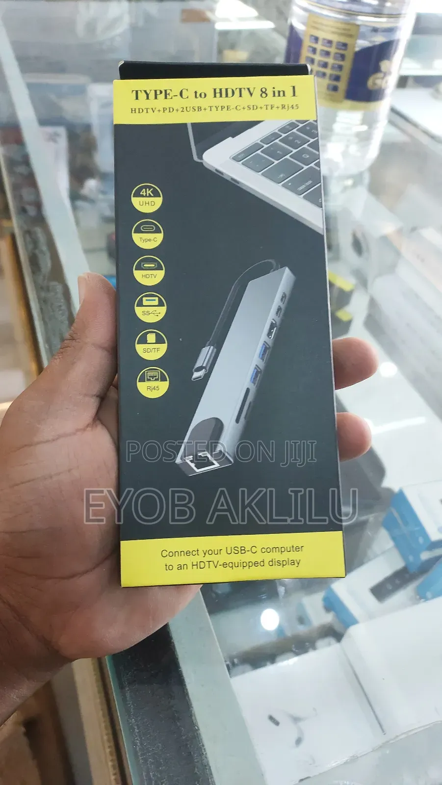 Type- C to HDTV 8 IN 1