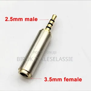 Photo - 3.5 Mm Male to 2.5mm Female Audio Adapter Converter