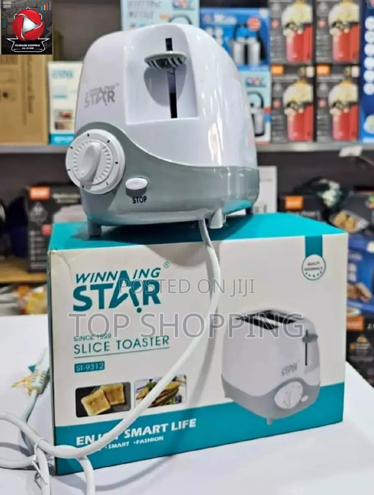 Winning Star 2 Slice Toaster