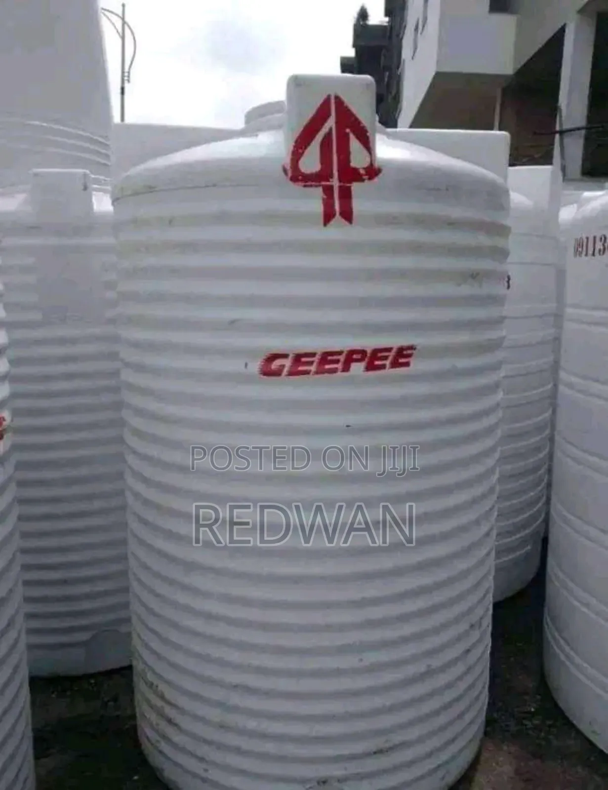 Geepee Plastic Water Tankee