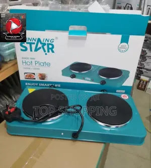 Photo - Winning Star Double Hot Plate ኦርጅናል እስቶቨ