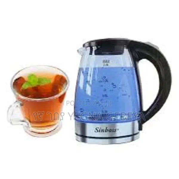 Sinboss Make Life Better Glass Electric Kettle 2L