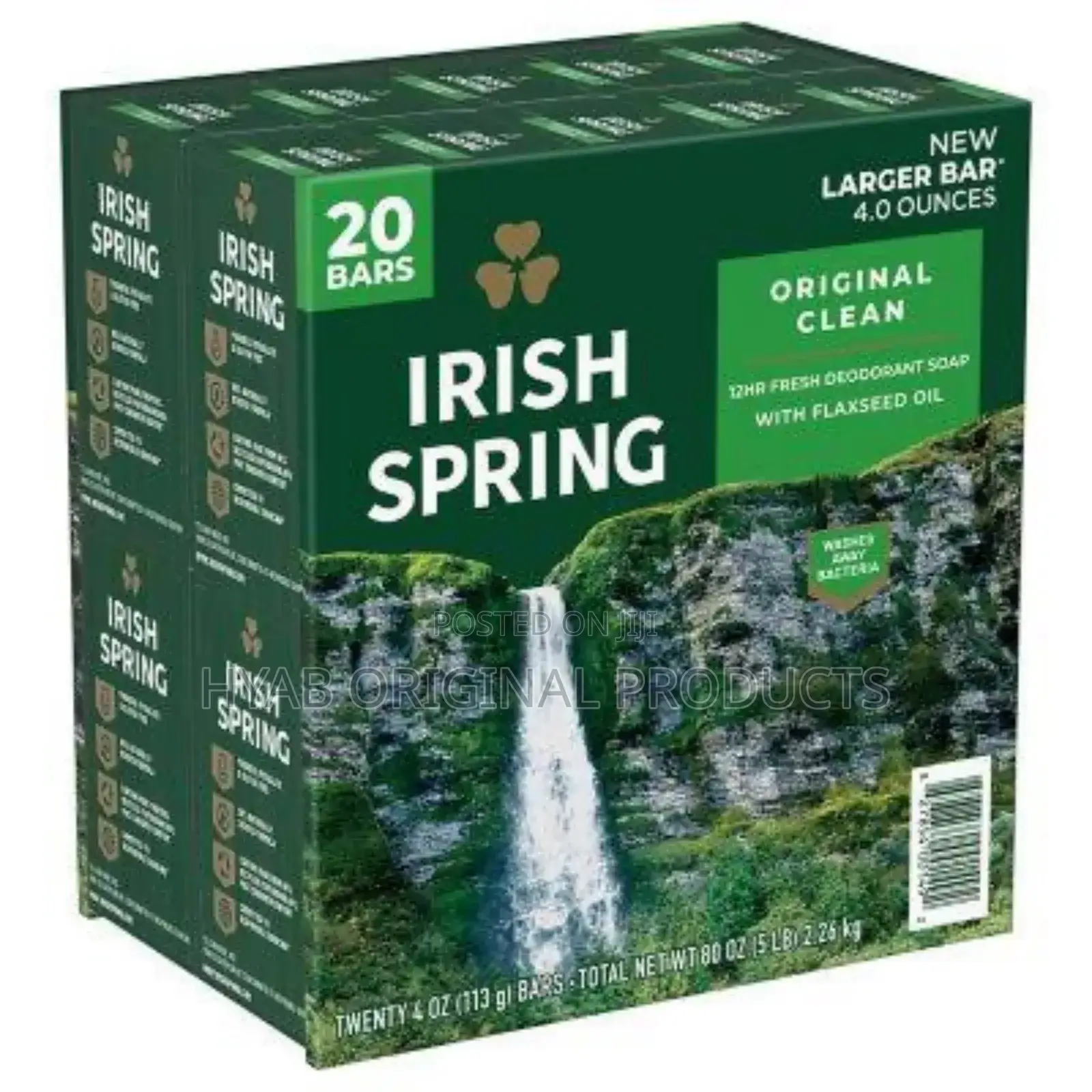 Irish Spring Soap 20 Soap Bars
