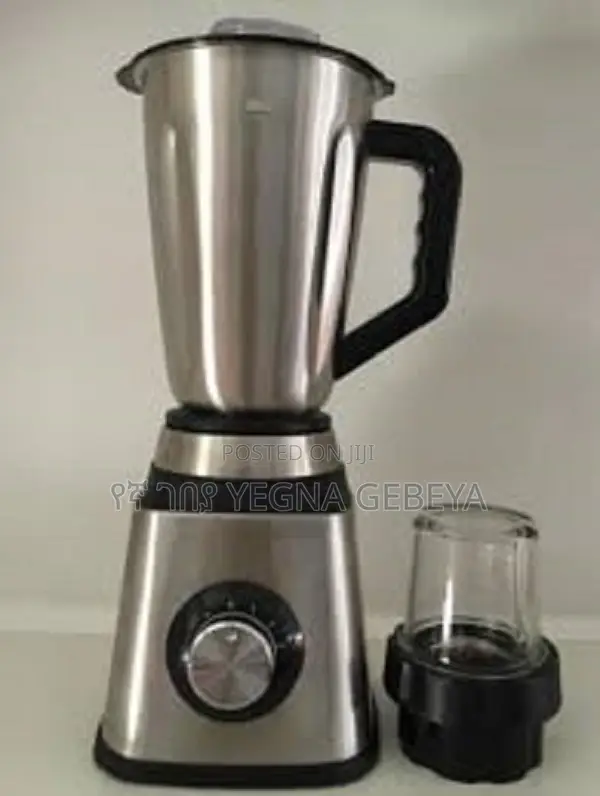 Rome Italy 2 in 1 Blender Stainless Steel Model No JX-Y88