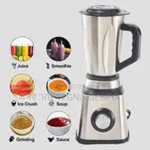 Rome Italy 2 in 1 Blender Stainless Steel Model No JX-Y88