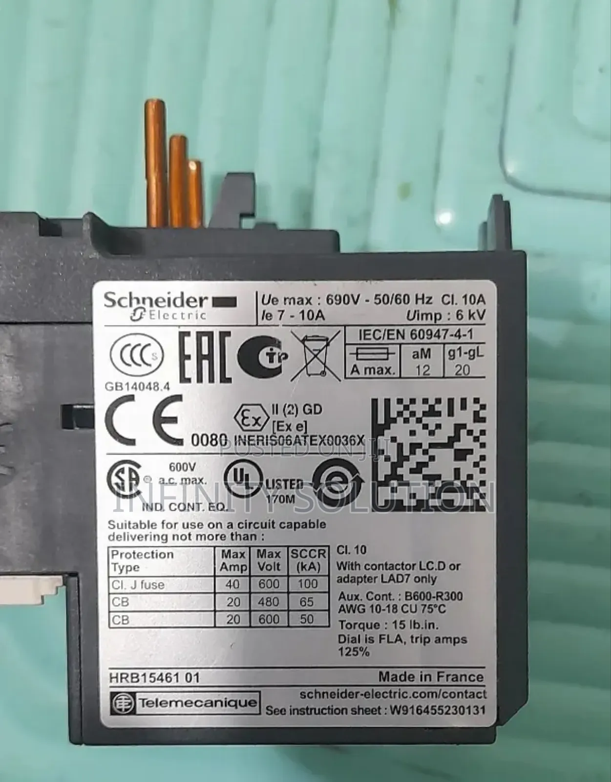 Thermal Overload Relay 7-10a