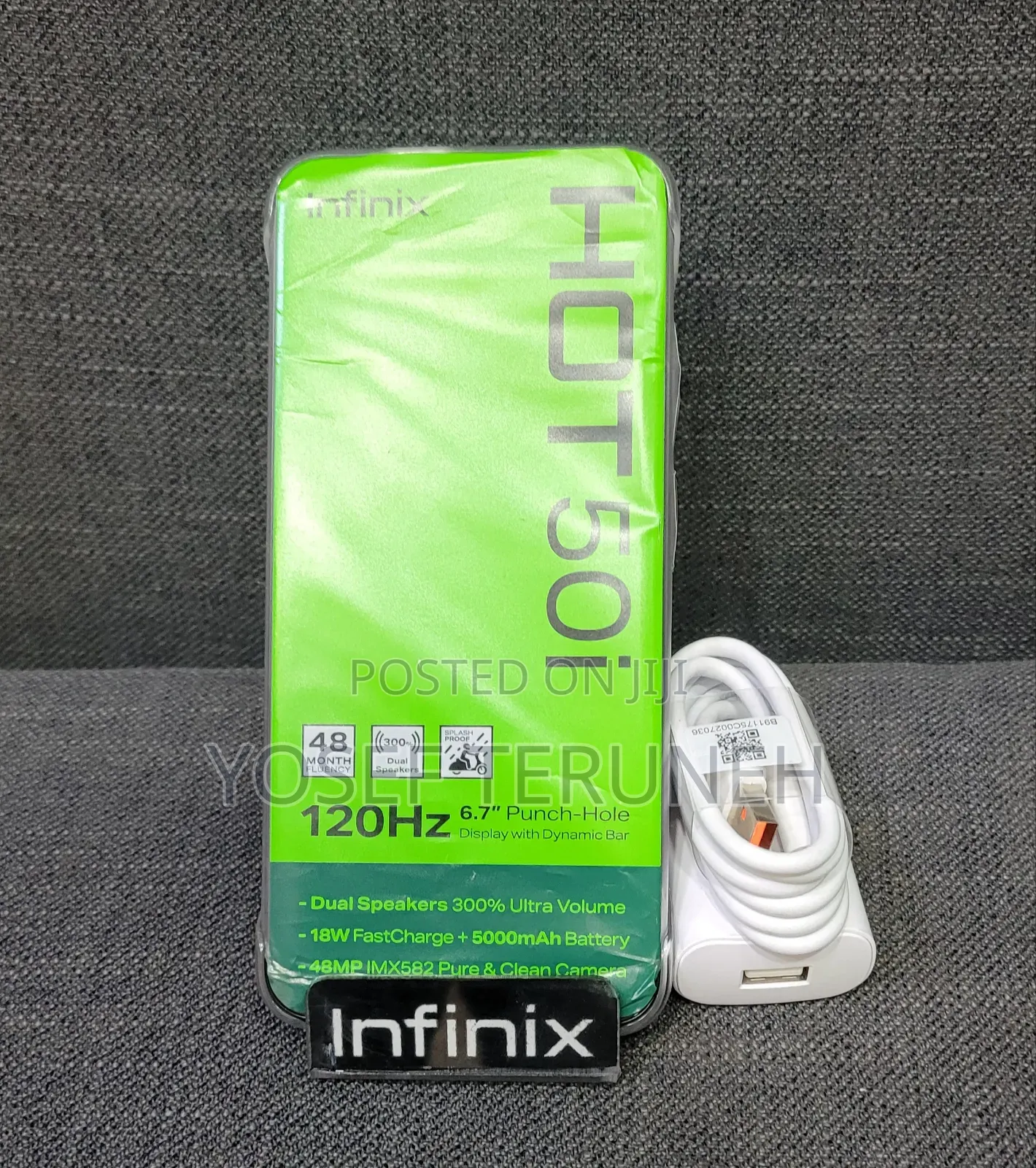 New Infinix Hot 50i 128 GB Black