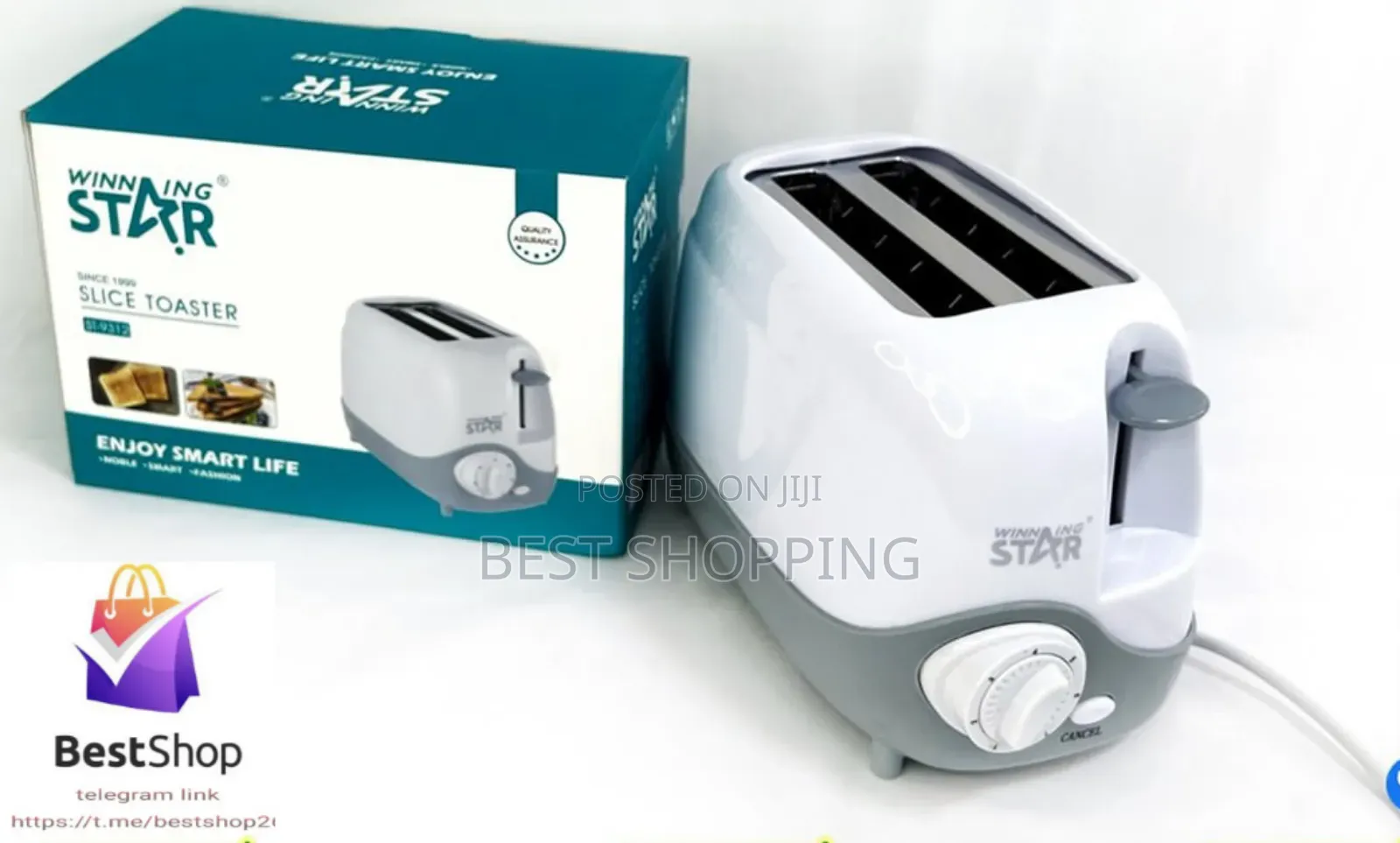 Winning Star Slice/ Bread Toaster