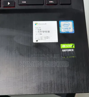 New Laptop HP Omen 15 16GB Intel Core I9 SSD 512GB