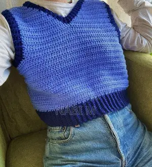 Crochet Vest Sweater