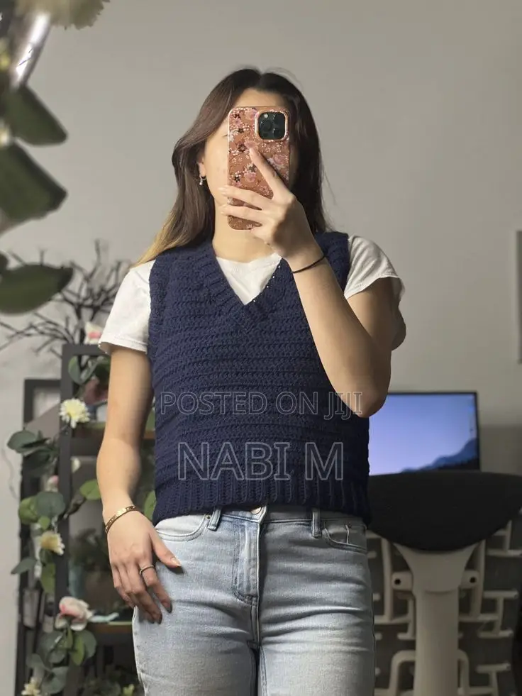 Crochet Vest Sweater