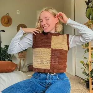 Crochet Vest Sweater