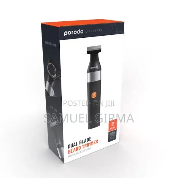 Porodo Dual Blade Beard Trimmer
 High-Quality