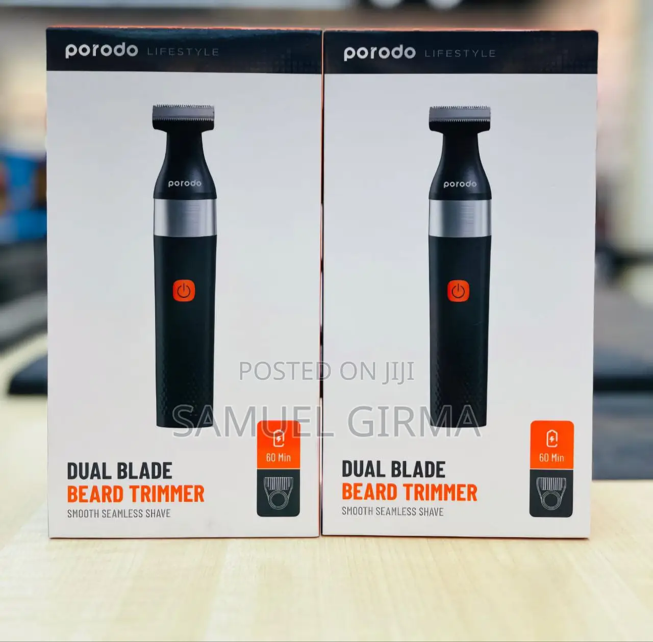 Porodo Dual Blade Beard Trimmer
 High-Quality