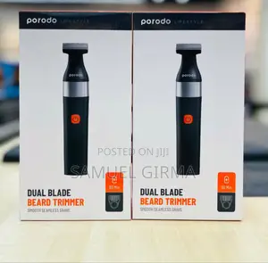 Porodo Dual Blade Beard Trimmer
 High-Quality