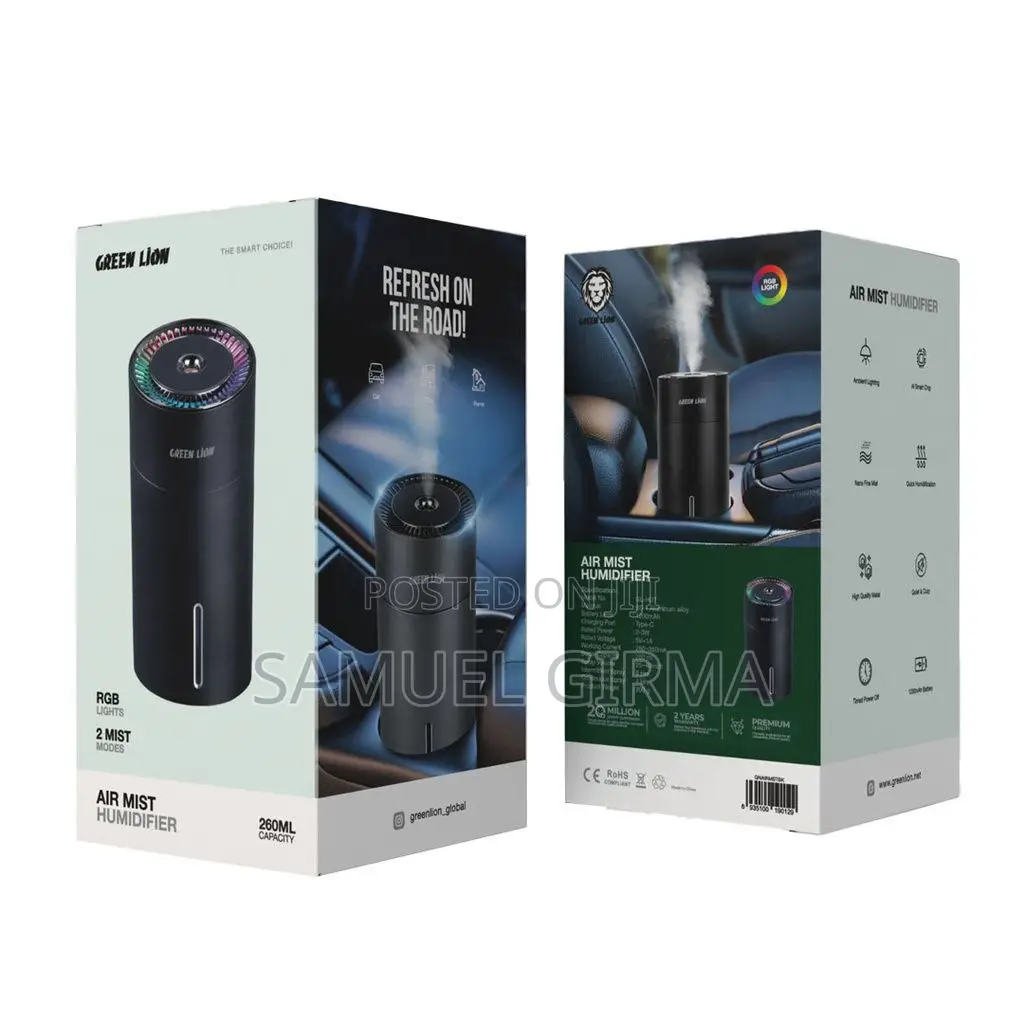  Green Lion Car Home Humidifier
 Original