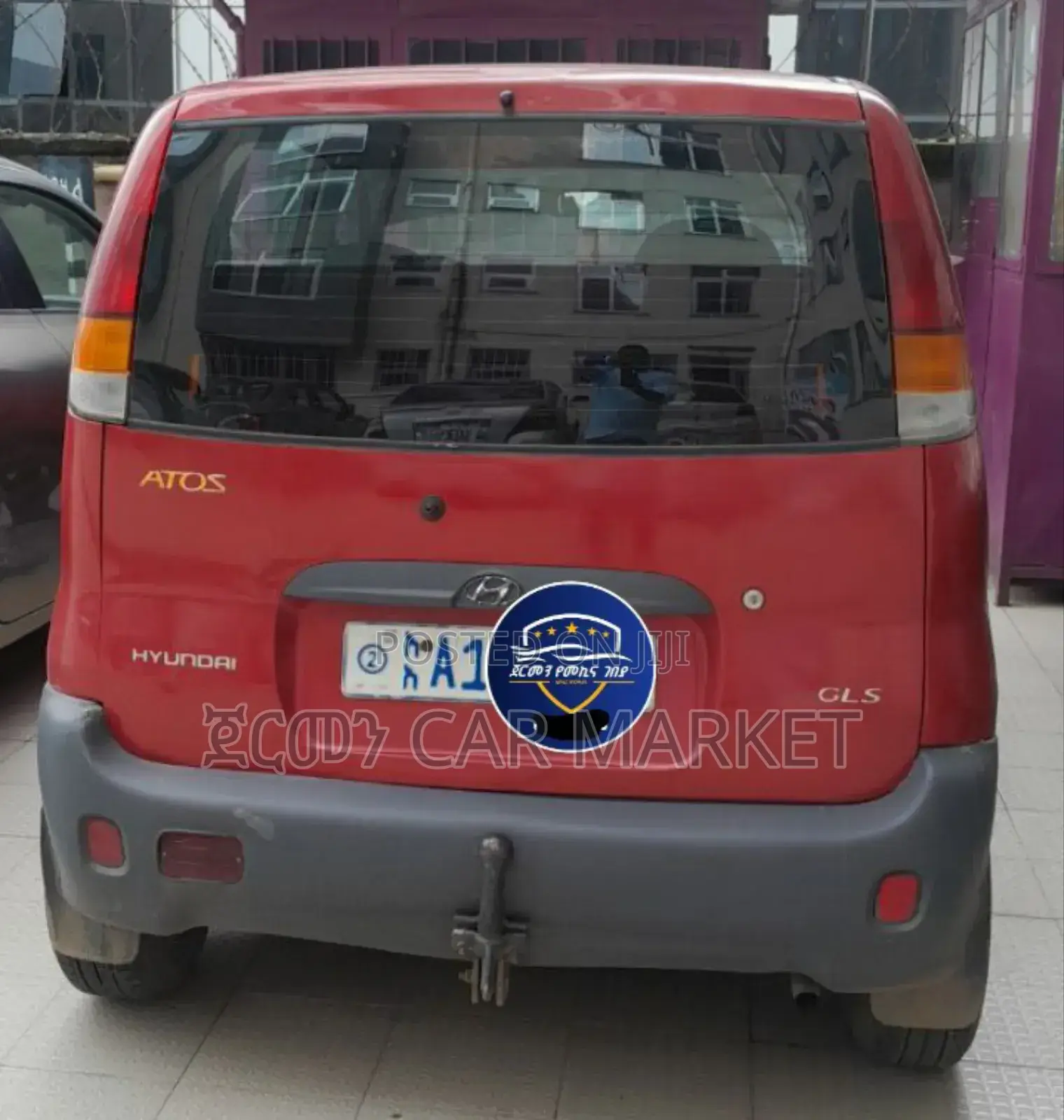 Hyundai Atos 2000 Burgundy