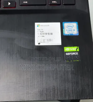 New Laptop HP Omen 15 16GB Intel Core I9 SSD 512GB