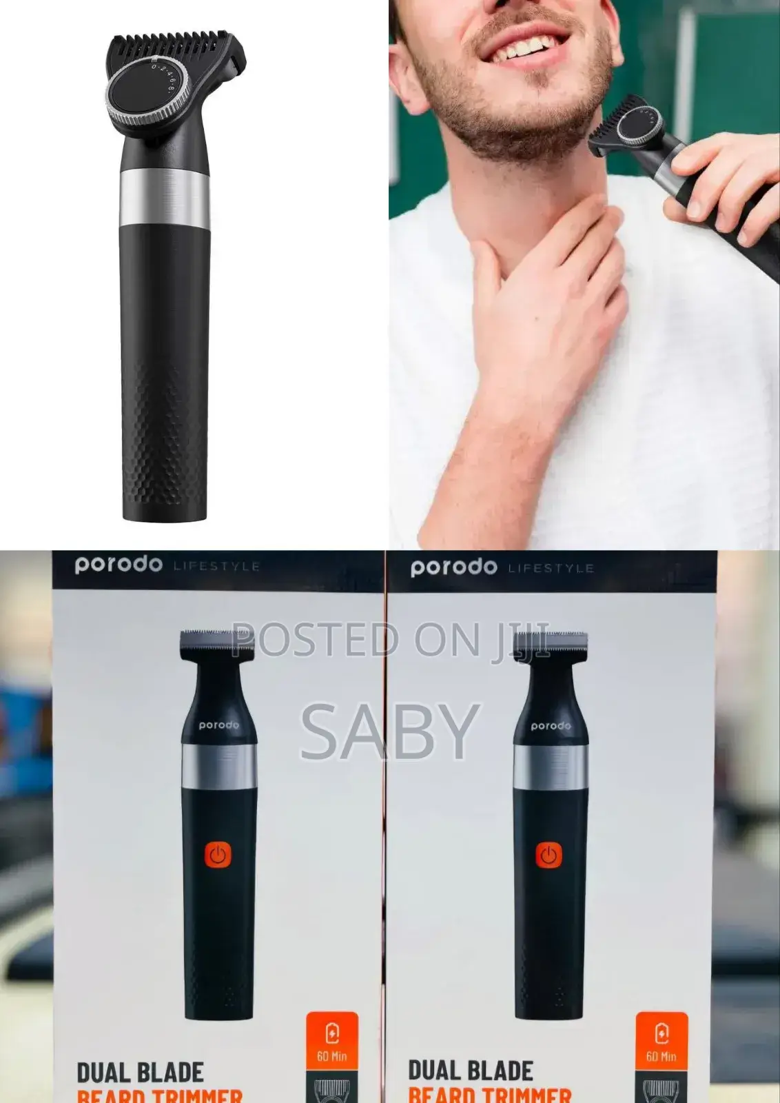 Porodo Dual Blade Beard Trimmer