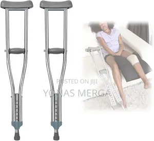 Aluminum Underarm Crutches-Pair
፵ Medical Centre, New፬ክራንች