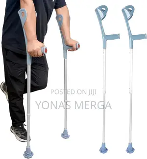 Photo - Crutches፩₣ Crutche፭walking Stick Shock Absorber 1pairwoojenn