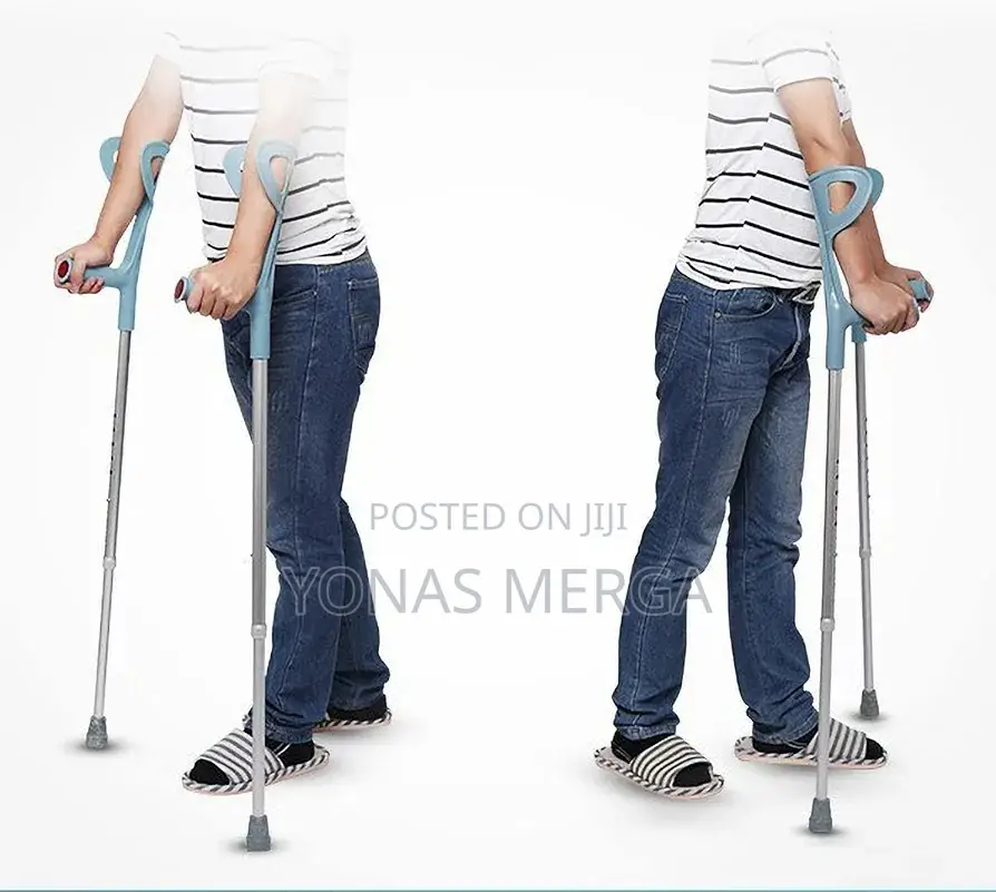 Crutches፶❫Item Type:Elbow Crutches
Material:Aluminium,Rubber