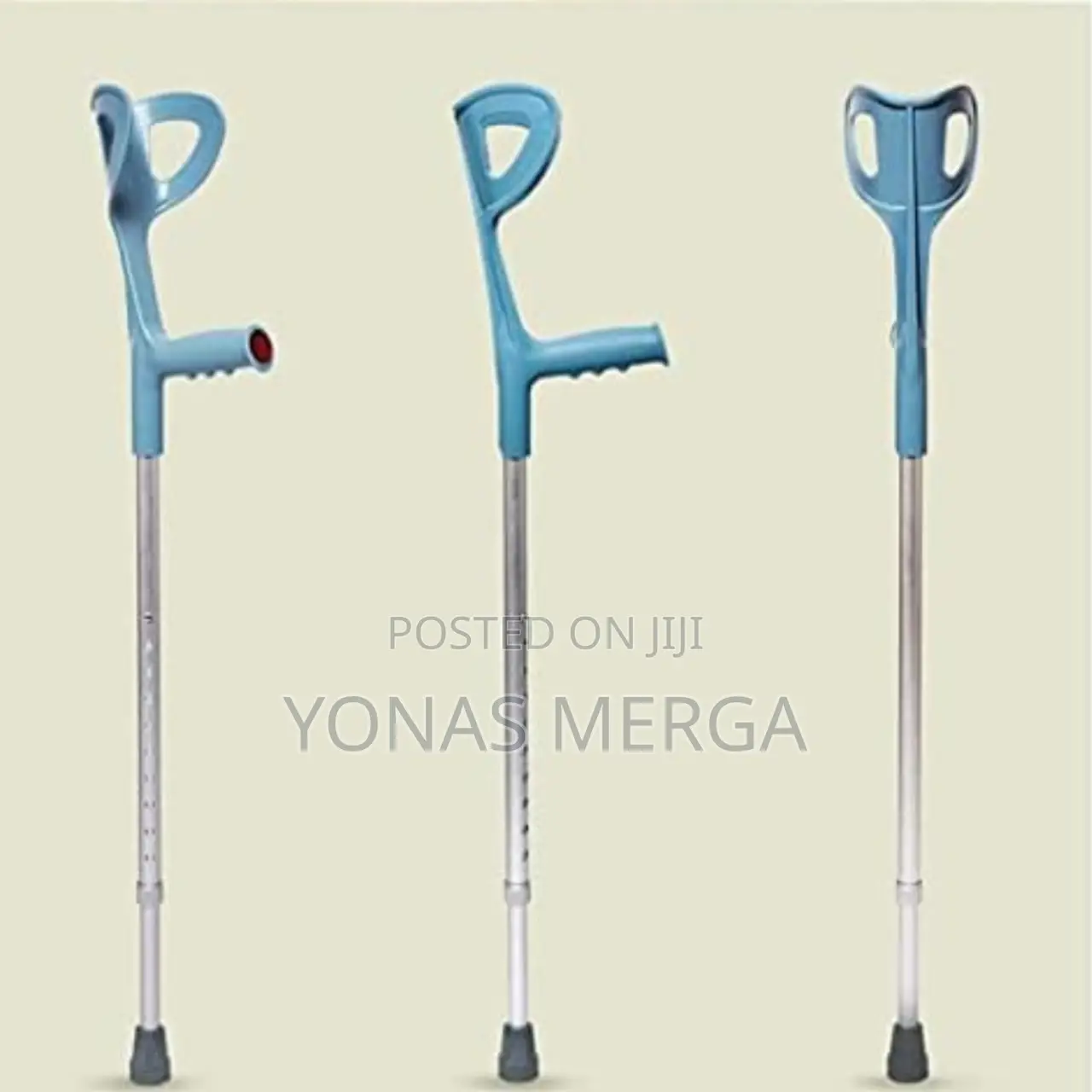 Crutches Adjustable Non-Slip Paralyzed Medical፻∂Crutches