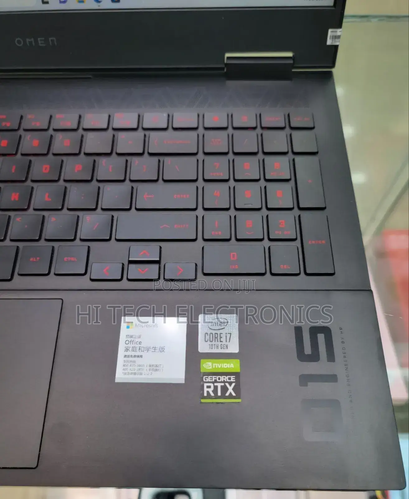 New Laptop HP Omen 17 16GB Intel Core I7 SSD 1T