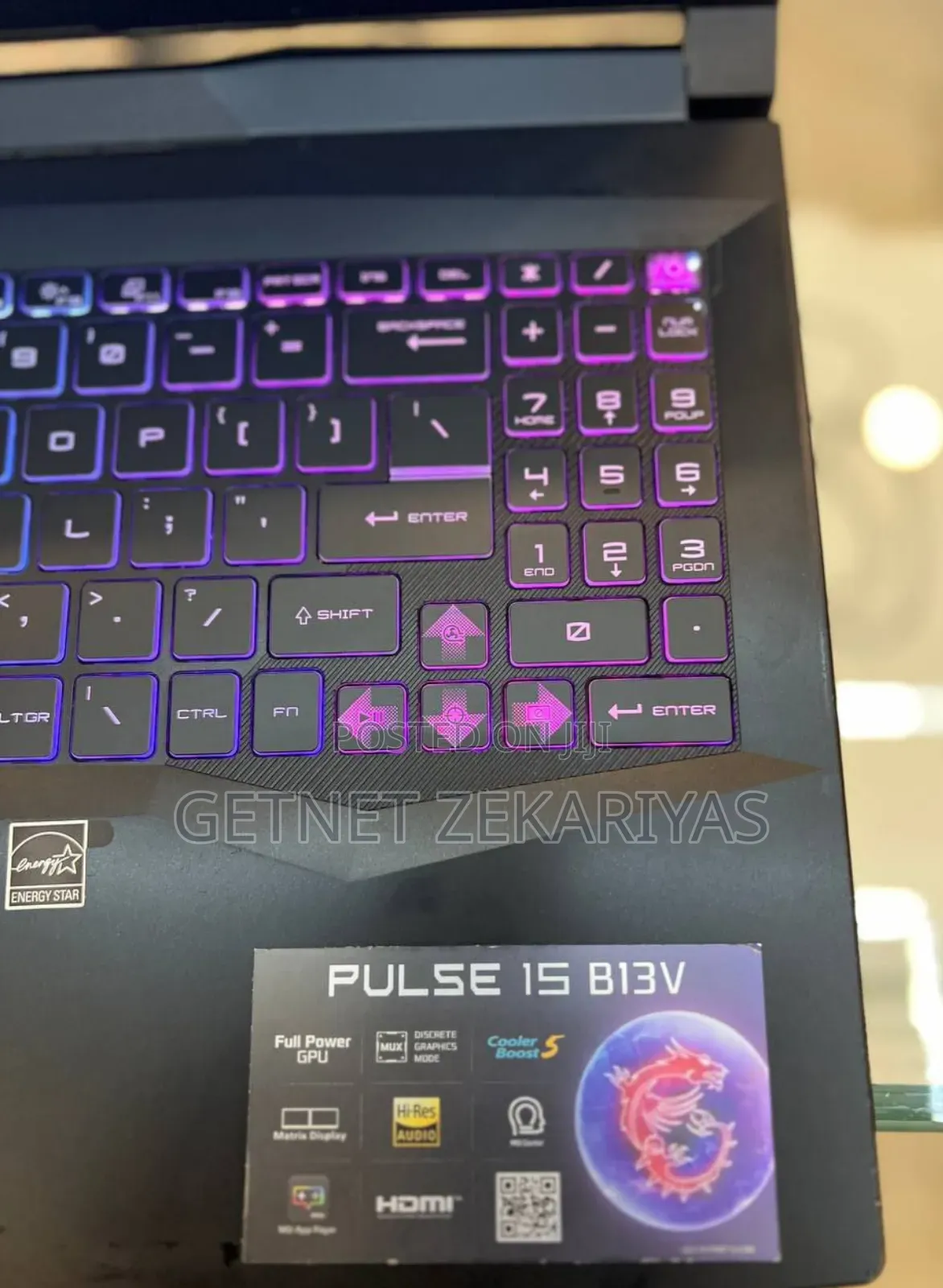 New Laptop MSI 16GB Intel Core I7 SSD 1T