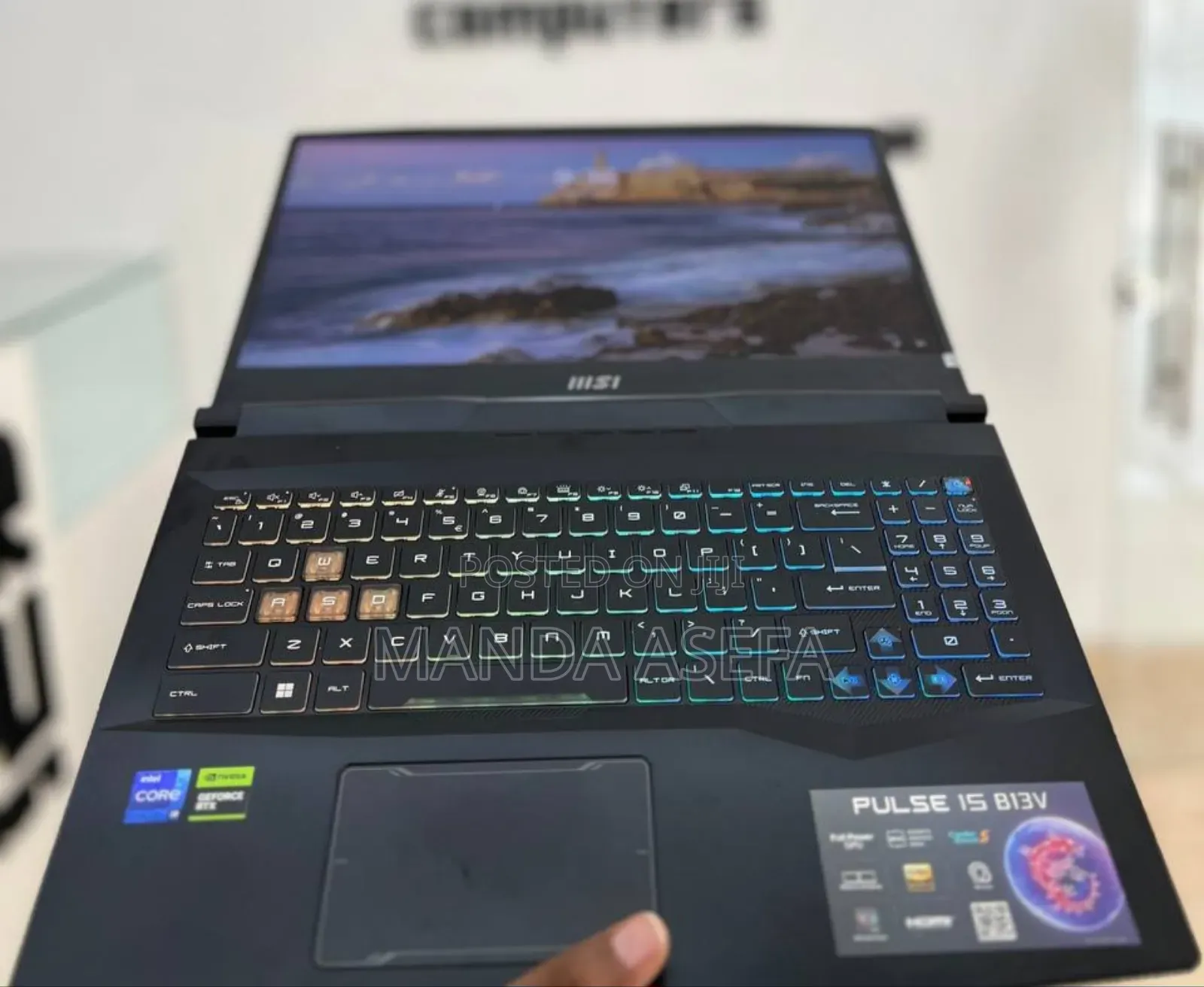 New Laptop MSI 16GB Intel Core I9 SSD 1T