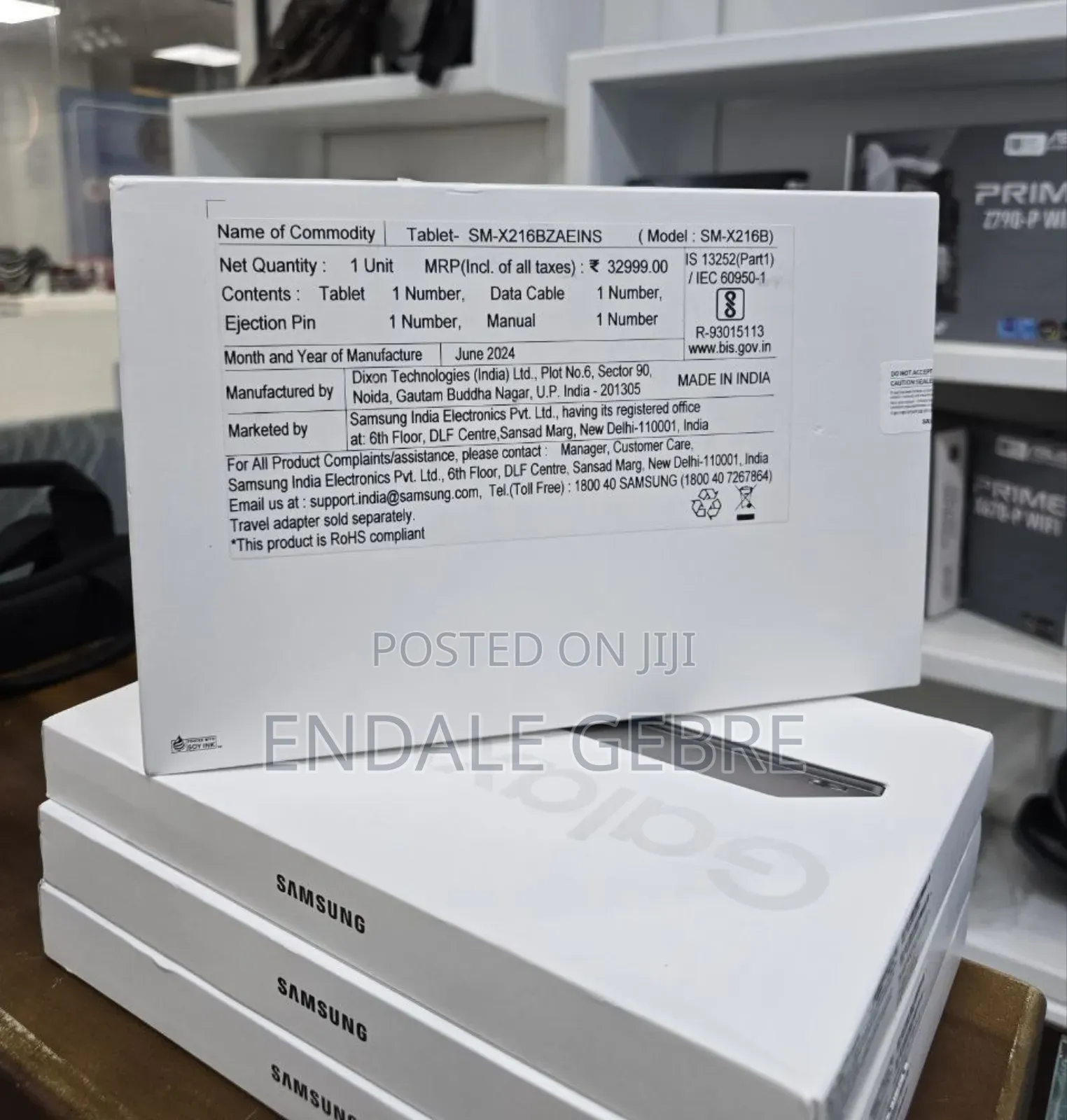 New Samsung Galaxy Tab A9+ 128 GB Gray