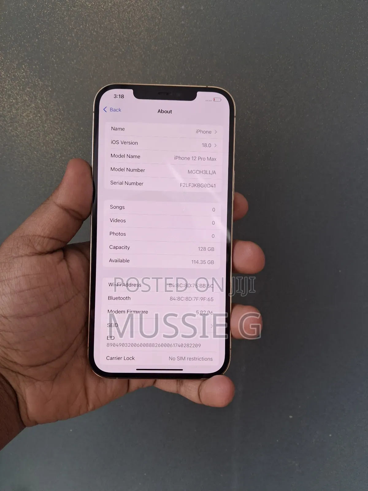 Apple iPhone 12 Pro Max 128 GB Gold