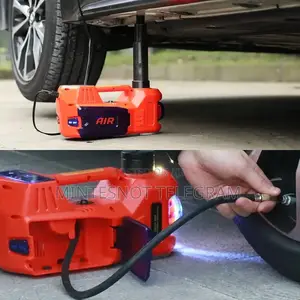 Photo - Car Jack With Air Pump ጎማ መንፊያ Impact Wrench ጎማ መፍቻ